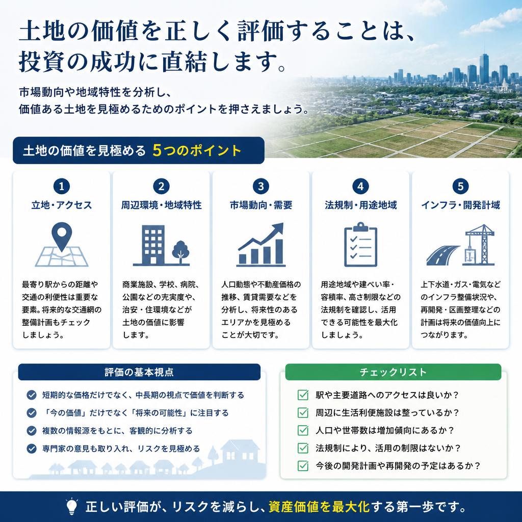 土地の価値評価の重要性
