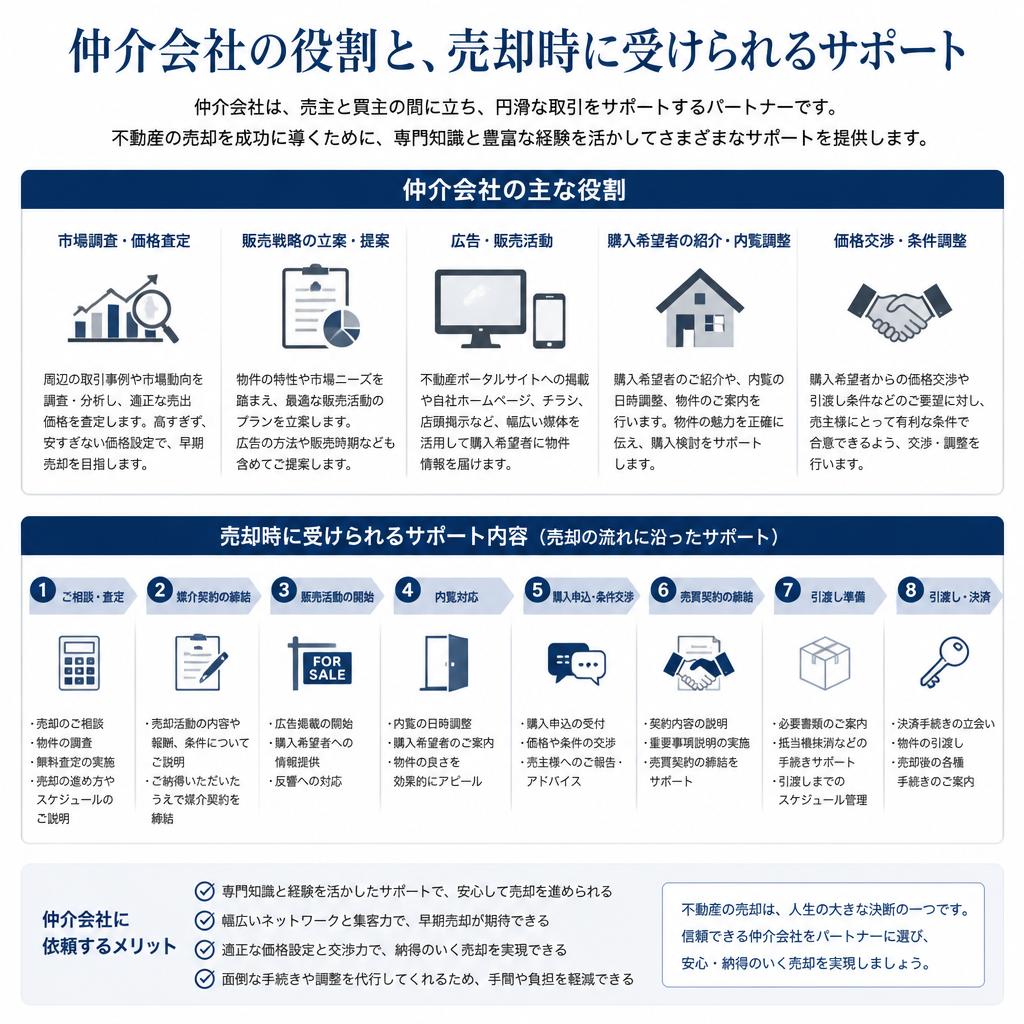 仲介会社の役割とは