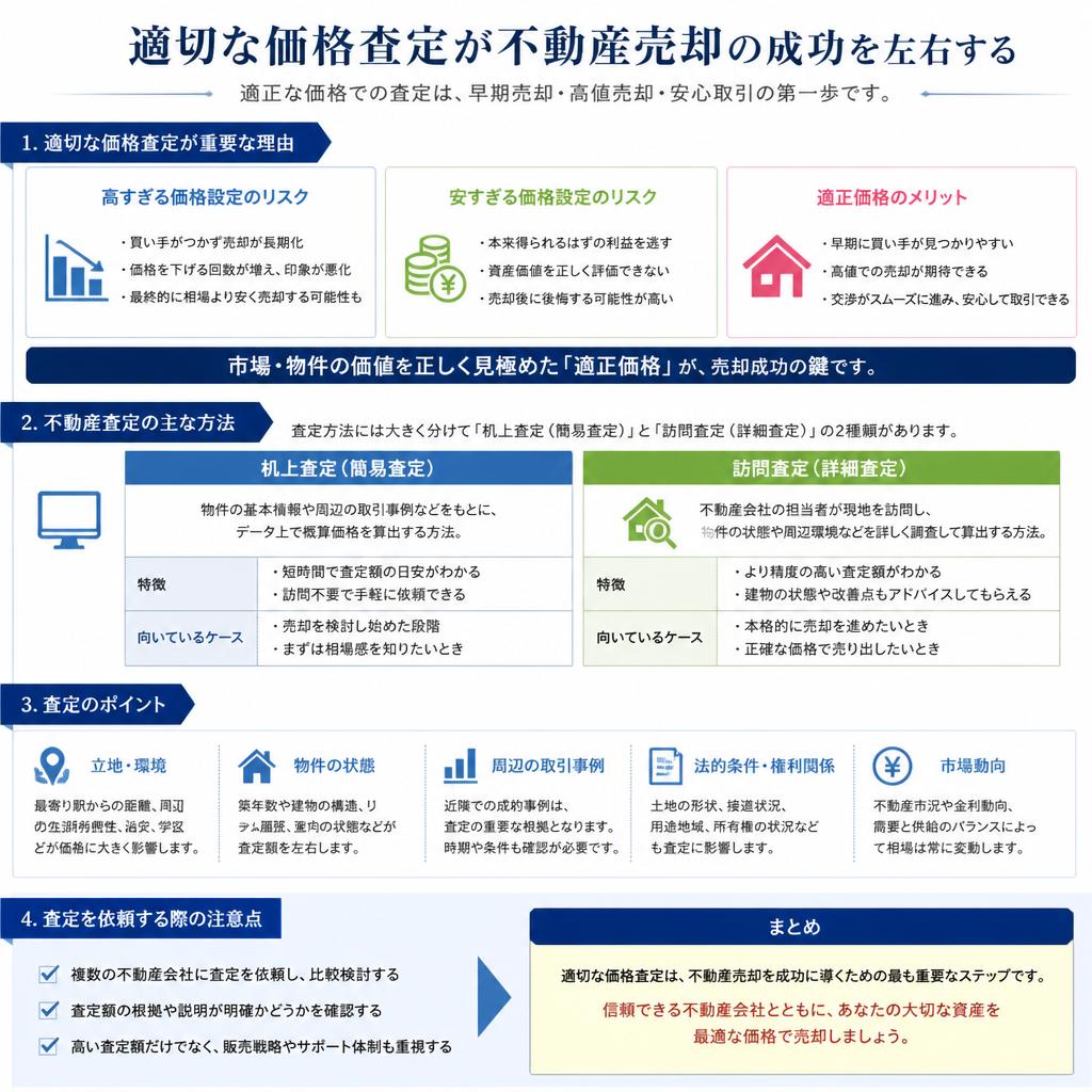 価格査定の重要性