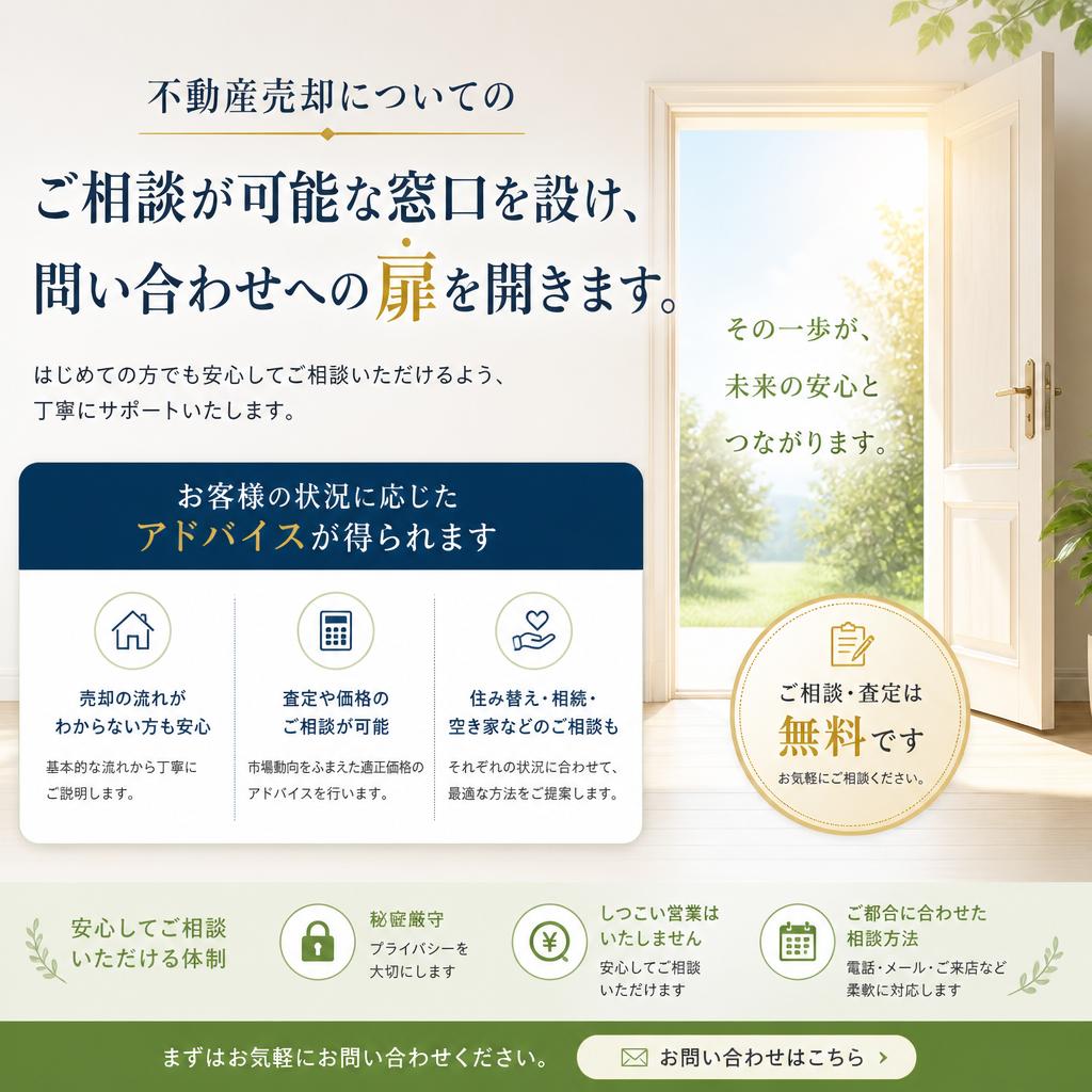 お気軽にご相談を！