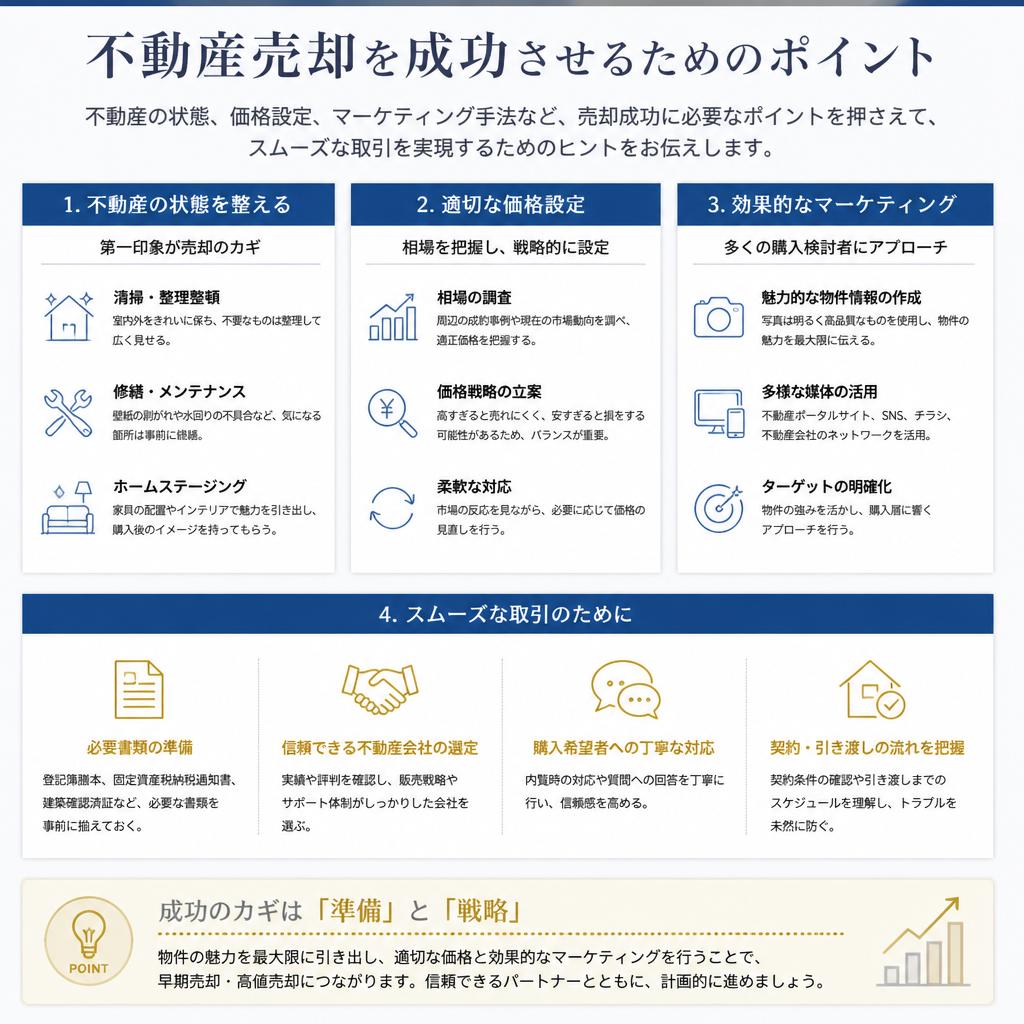 不動産売却で気をつけるべきポイント