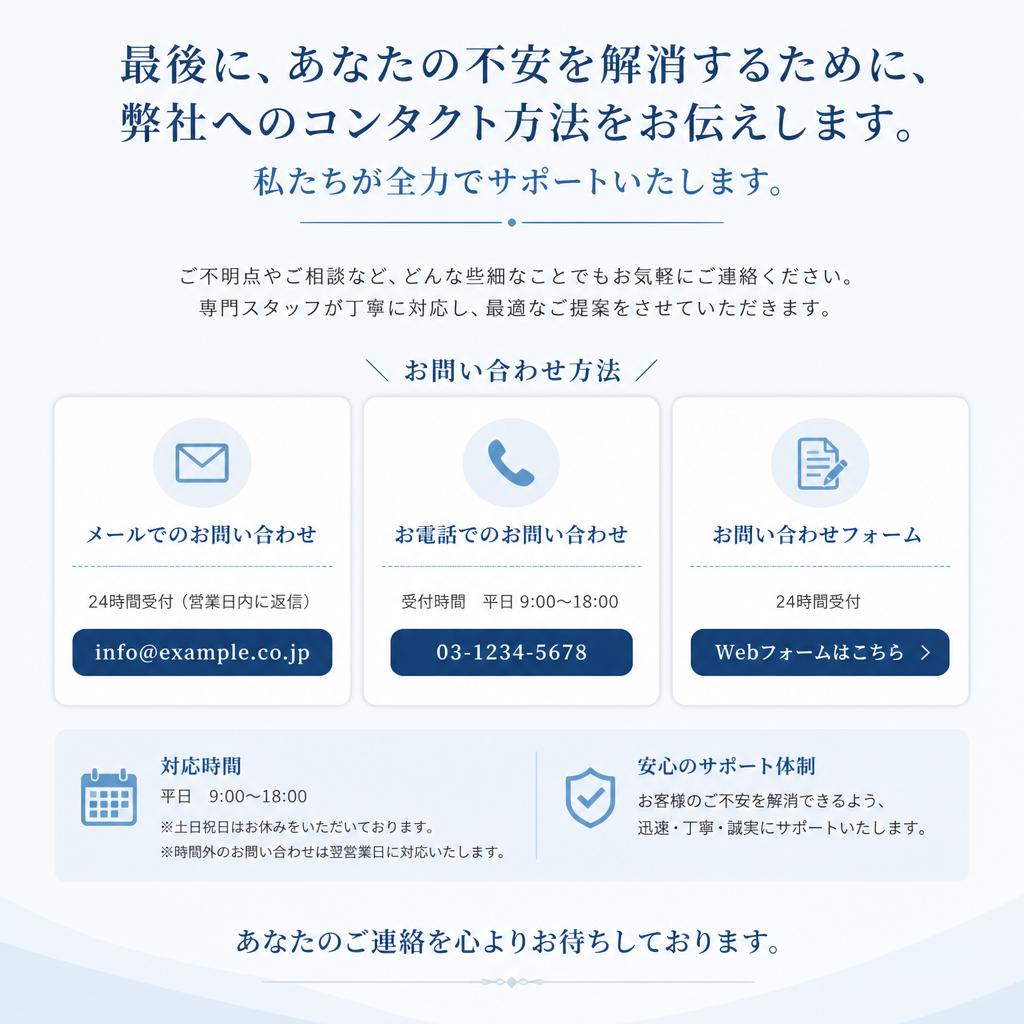 お気軽にご相談ください